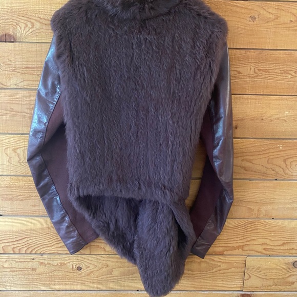 Fur & Leather jacket - Picture 2 of 6